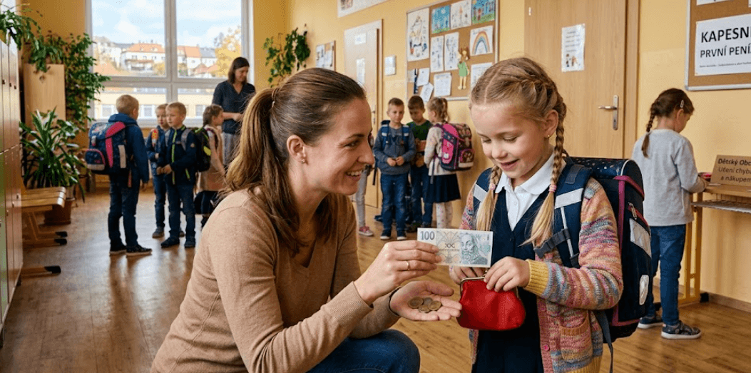 První kapesné pro školáka: Kdy začít, kolik dávat a jak děti naučit hospodařit?