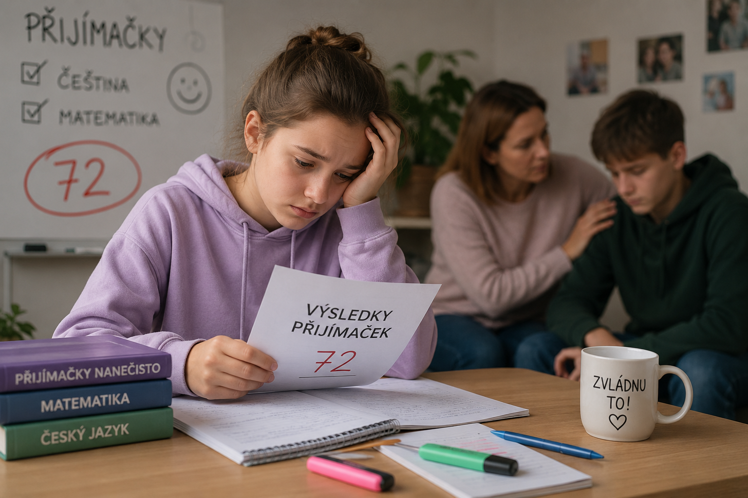 Když ani skvělé výsledky nestačí. Přijímačky letos přinesly dětem i rodičům velké zklamání